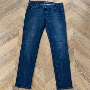 7 for all man kind gwenevere jeans women size 30